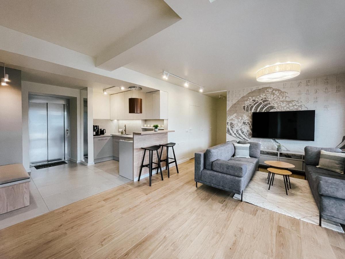 Penthouse Sloneczna Rapsodia - Blisko Parku Zdrojowego - Duzy Taras Na Dachu - Piekny Widok - Winda - Garaz Daire Rabka-Zdrój Dış mekan fotoğraf